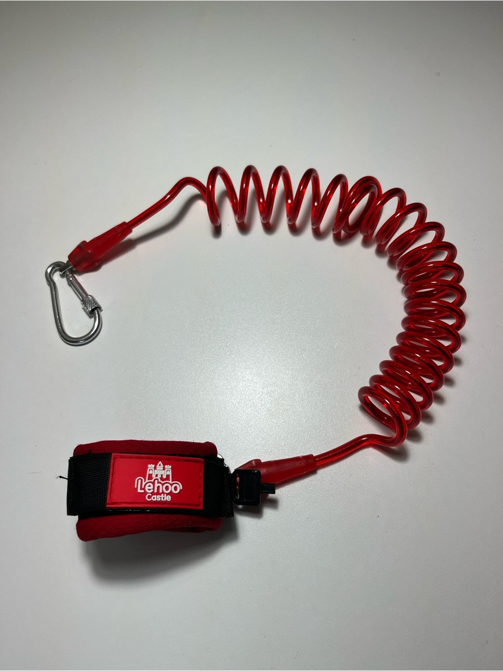 Lehoo Castle Red Coiled Child Safety Wrist Harness